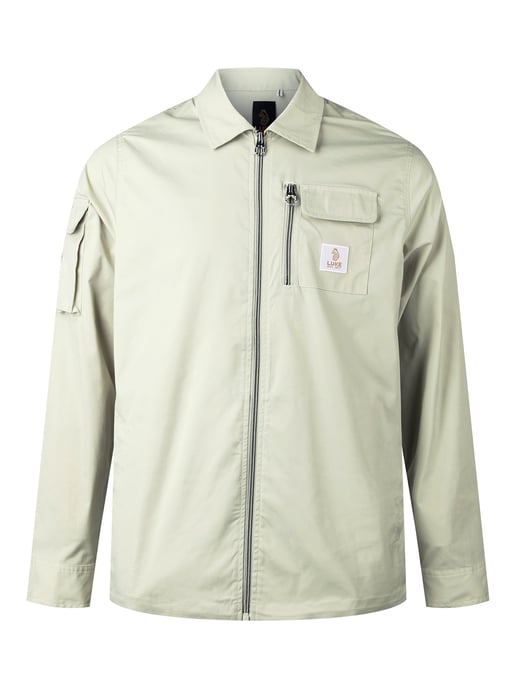 Luke 1977 Men's Vietnam Zip Through Jacket in Green - Image 2