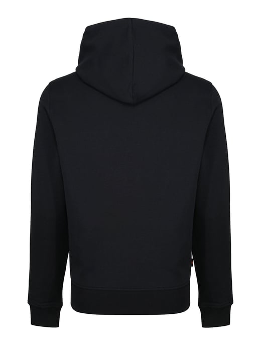 Luke 1977 Men's Grand Soft Cotton Relaxed Fit Overhead Hoodie in Black - Image 5