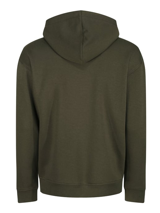 Luke 1977 Men's Grand Soft Cotton Relaxed Fit Overhead Hoodie in Green - Image 5