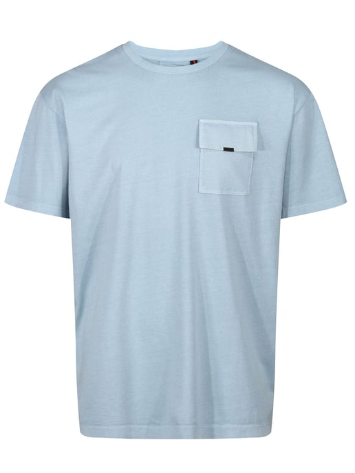 Luke 1977 Men's New Plonda Relaxed Fit T-Shirt in Blue - Image 2