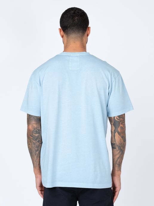 Luke 1977 Men's New Plonda Relaxed Fit T-Shirt in Blue - Image 4