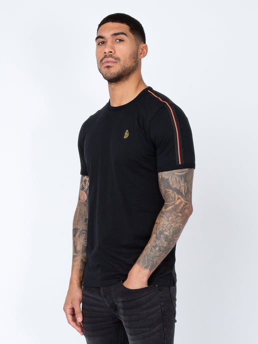 Luke 1977 Men's Super Tram 2 Tape T-Shirt in Black - Image 1