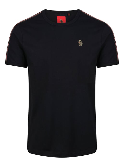 Luke 1977 Men's Super Tram 2 Tape T-Shirt in Black - Image 2