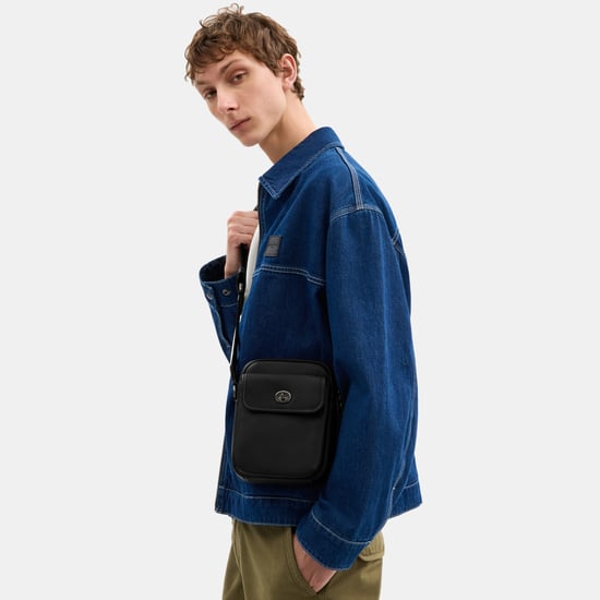 Turnlock Crossbody in Smooth Leather - Image 3