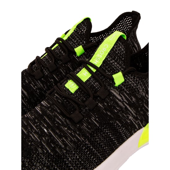 Crosshatch Heren Smitlay MVE Trainers (Zwart/Groen) - Image 3