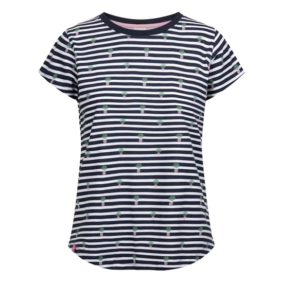 Trespass Calypso T-shirt för dam och dam (Marinblått) - Image 1