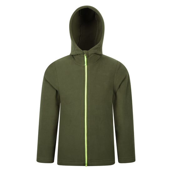 Mountain Warehouse Kinder/Kids Camber Full Zip Hoodie (Kaki Groen) - Image 1