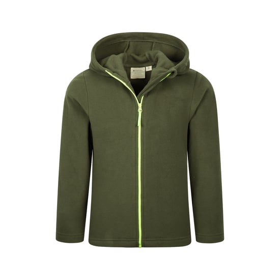 Mountain Warehouse Kinder/Kids Camber Full Zip Hoodie (Kaki Groen) - Image 5
