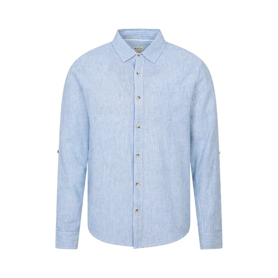 Mountain Warehouse Heren Lage Streep Overhemd (Blauw) - Image 1