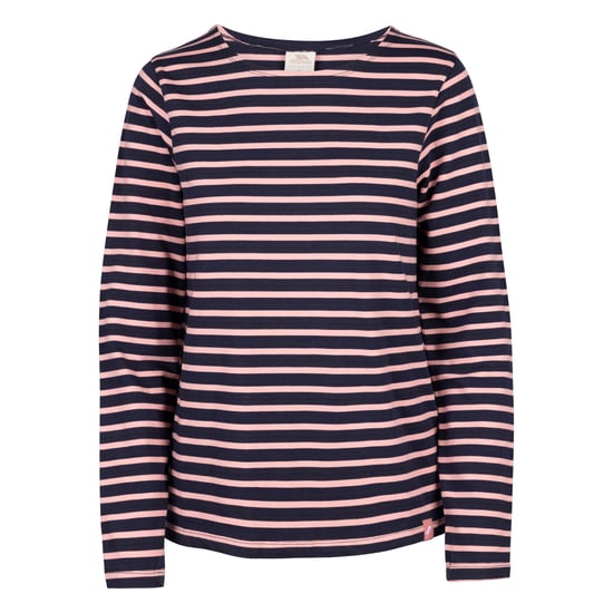 Trespass Dames/Dames Karen Yarn Dyed Stripe Overhemd (Roze Schelp) - Image 1