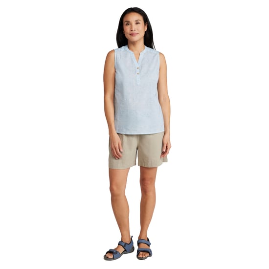 Mountain Warehouse Womens/Ladies Petra Printed Sleeveless Shirt (White) - Image 3