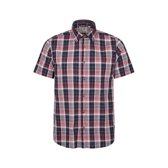 Mountain Warehouse Heren Weekender Overhemd (Donkerrood) - Image 1