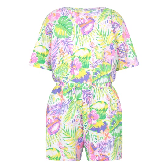 Mountain Warehouse Playsuit met klaproosmotief voor kinderen/Kinderen (Koraal) - Image 1