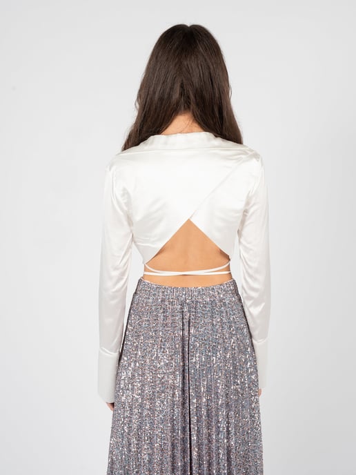 Patrizia Pepe Shirt Woman's White - Image 5