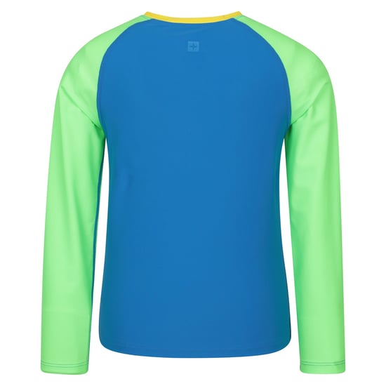 Mountain Warehouse Rash Top met lange mouwen voor kinderen/Kinderen (Kobalt) - Image 2