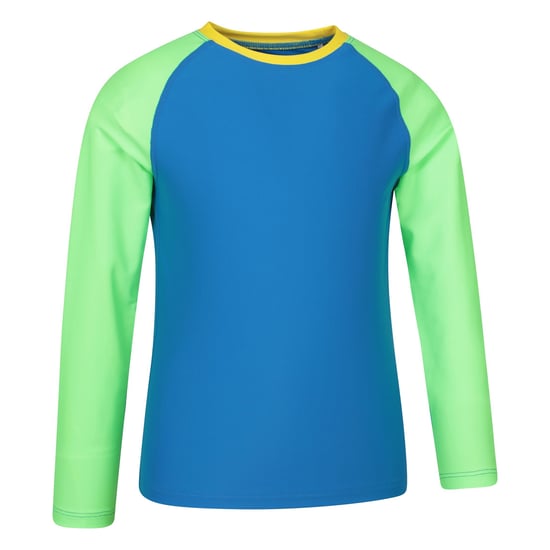 Mountain Warehouse Rash Top met lange mouwen voor kinderen/Kinderen (Kobalt) - Image 3