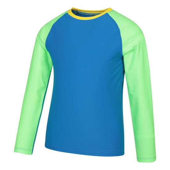 Mountain Warehouse Rash Top met lange mouwen voor kinderen/Kinderen (Kobalt) - Image 4