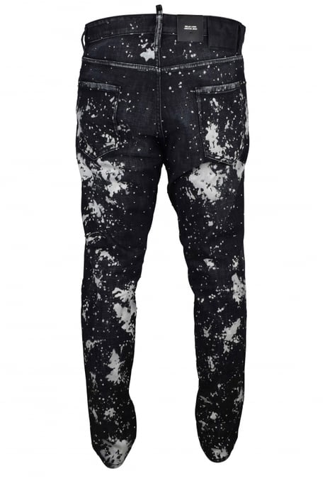 Dsquared2 Relax lang kruis Jean zwart - Image 4