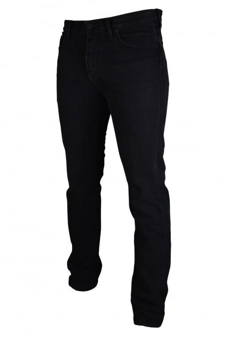 Gebroken witte jeans zwart - Image 3