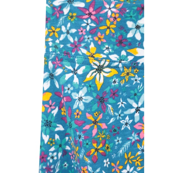 Mountain Warehouse Womens/Ladies Shore Floral Jersey Maxi Skirt (Dark Teal) - Image 3