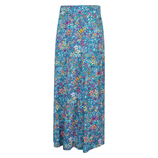 Mountain Warehouse Womens/Ladies Shore Floral Jersey Maxi Skirt (Dark Teal) - Image 4