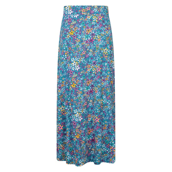 Mountain Warehouse Womens/Ladies Shore Floral Jersey Maxi Skirt (Dark Teal) - Image 5