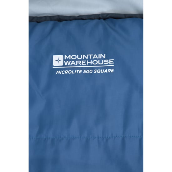 Mountain Warehouse Microlite 500 Rektangulär Sovsäck (Mörkblå) - Image 2
