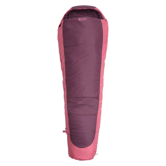 Mountain Warehouse Microlite 500 Mid Season Rechts Ritsslaapzak (Bourgondië) - Image 1