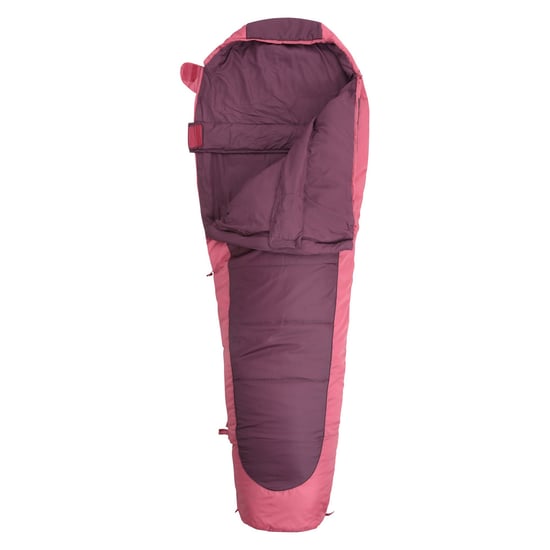 Mountain Warehouse Microlite 500 Mid Season Rechts Ritsslaapzak (Bourgondië) - Image 5