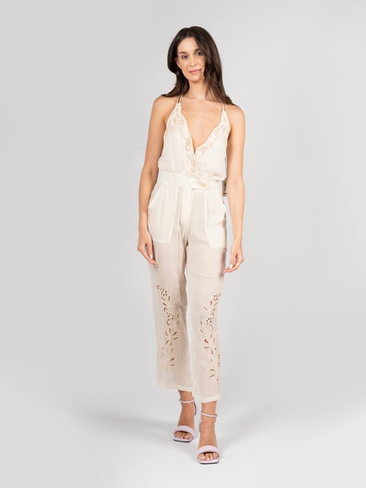 Patrizia Pepe Jumpsuit Woman's Off-White - Image 3