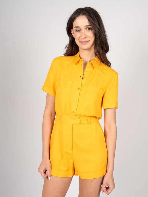 Patrizia Pepe Jumpsuit Woman's Orange - Image 3