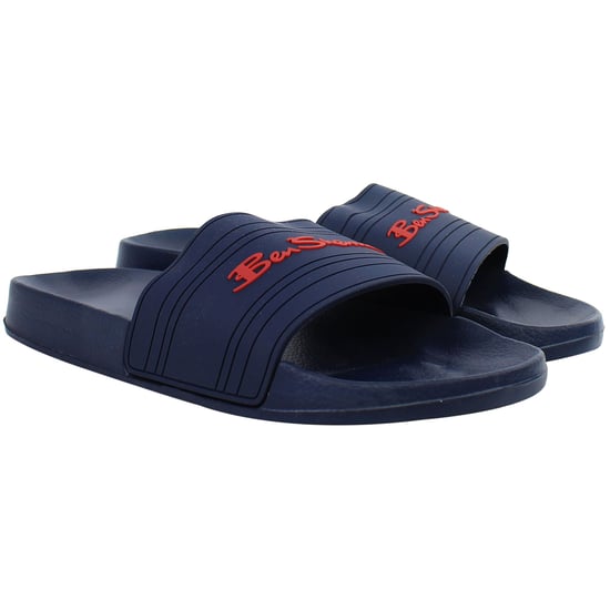 Ben Sherman Southend Mens Navy Sliders - Image 2