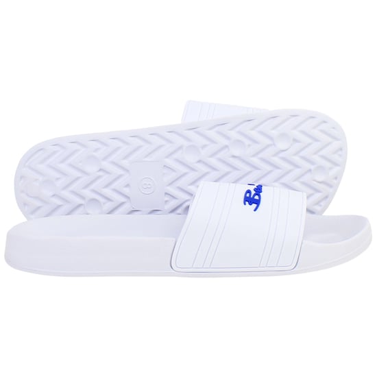 Ben Sherman Southend Mens White Sliders - Image 4