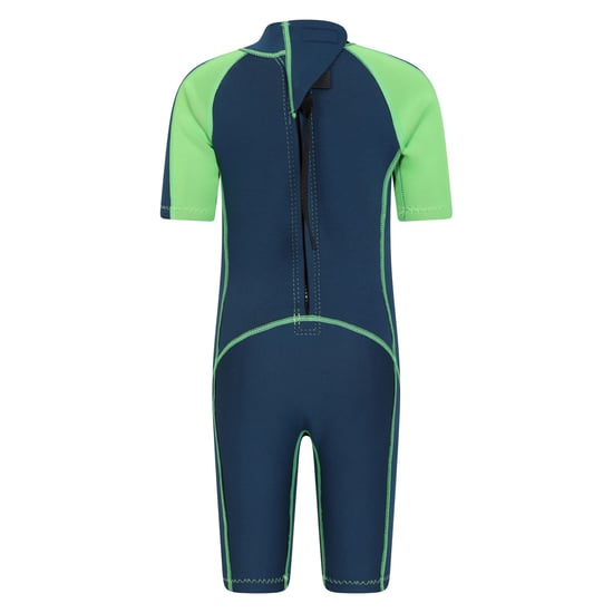Mountain Warehouse Wetsuit met contrasterende panelen voor kinderen (Groen) - Image 2