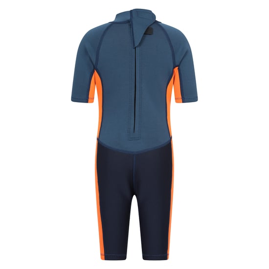 Mountain Warehouse Wetsuit met contrasterende panelen voor kinderen (Helder oranje) - Image 2