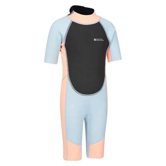 Mountain Warehouse Wetsuit met contrasterende panelen voor kinderen (Perzik) - Image 4