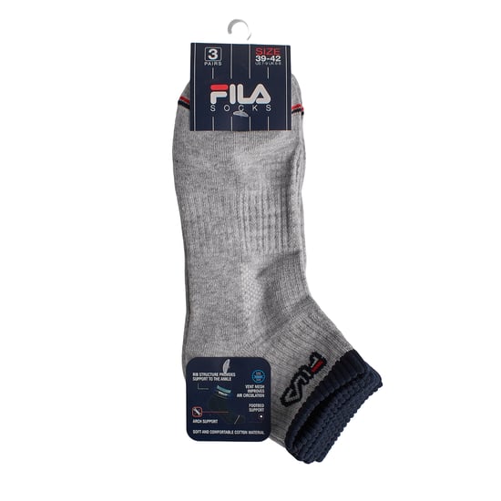 Pack-3 Kwart Sokken F2522 voor Mannen en Vrouwen - Image 4