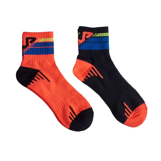 Pack-2 Sport Kvartersstrumpor F9057 för Män och Kvinnor - Image 1