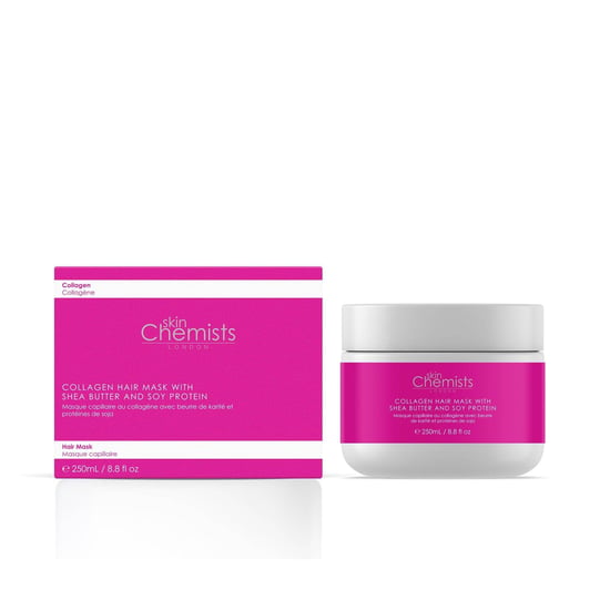 skinChemists Collagen Hair Mask with Shea Butter & Soy Protein 250ml - Image 2