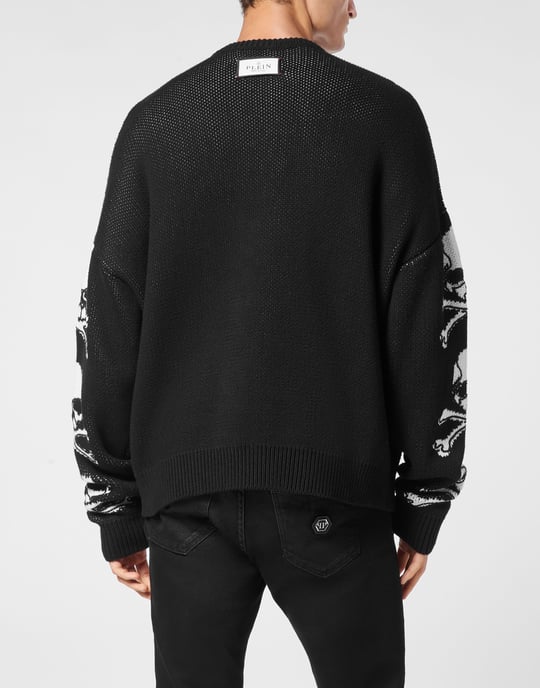 Pullover Ronde Hals Gothic Plein - Image 5