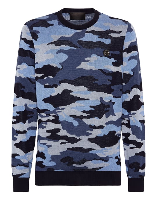 Pullover Round Neck Camouflage - Image 1