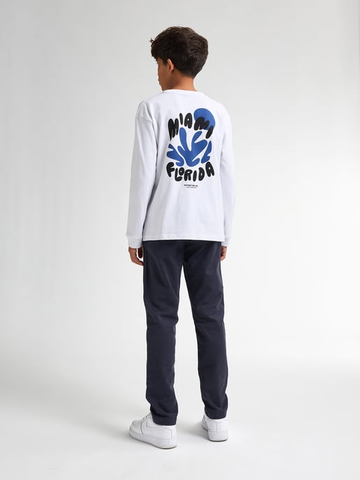 Petrol Industries - Jongens Backprint T-shirt met Lange Mouwen Tropicalia - Wit - Image 6