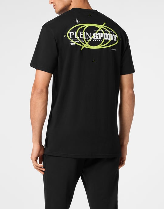 Plein Sport bomulls-T-shirt rund hals med logotyper - Image 5