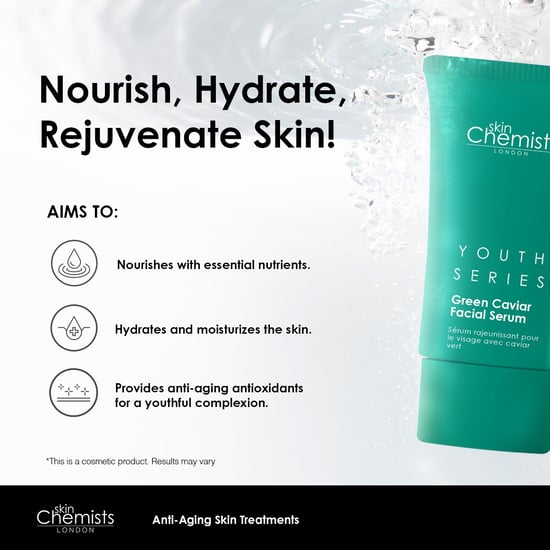 skinChemists Jeugdserie Groene Kaviaar Gezichtsserum 30ml - Image 4