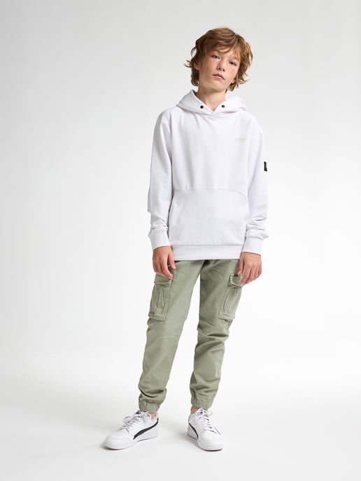 Petrol Industries - Jongens Backprint Hoodie Bayview - Wit - Image 5