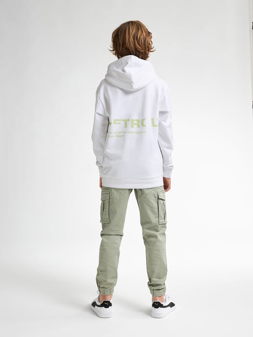 Petrol Industries - Jongens Backprint Hoodie Bayview - Wit - Image 6