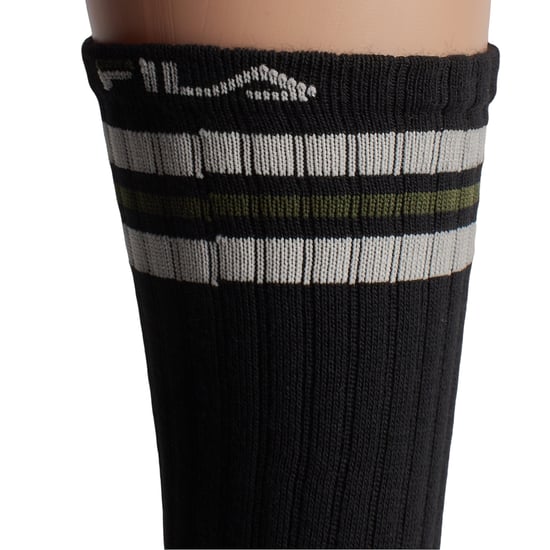 Set van 3 lange katoenen sokken F5604 voor dames en heren - Image 2