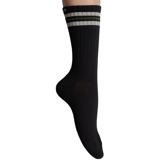 Set van 3 lange katoenen sokken F5604 voor dames en heren - Image 3