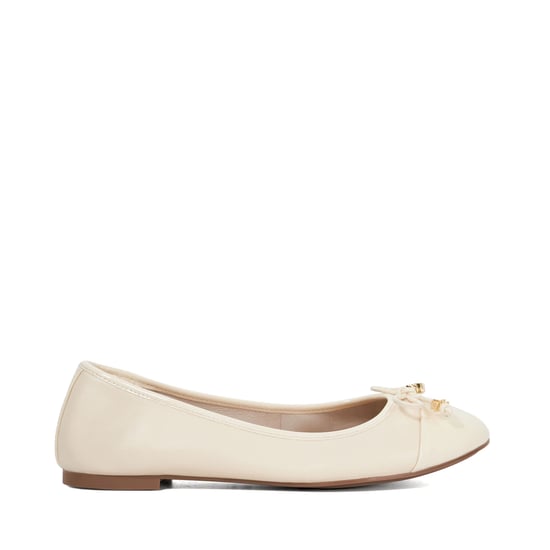 Dune Ladies Wf Hallo - Wide Fit Charm-Detail Ballet Shoes - Image 2