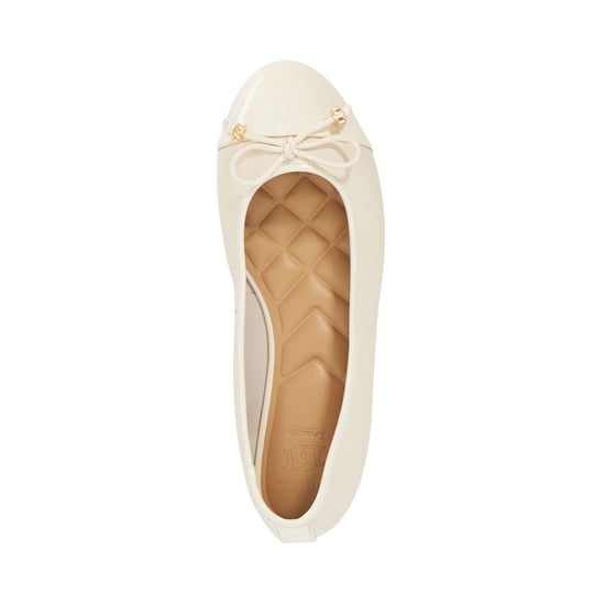 Dune Ladies Wf Hallo - Wide Fit Charm-Detail Ballet Shoes - Image 4
